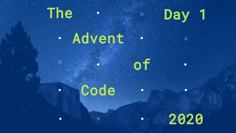 Featured image of post Advent of Code 2020 in Kotlin - Day 1