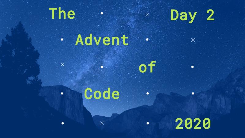 Featured image of post Advent of Code 2020 in Kotlin - Day 2